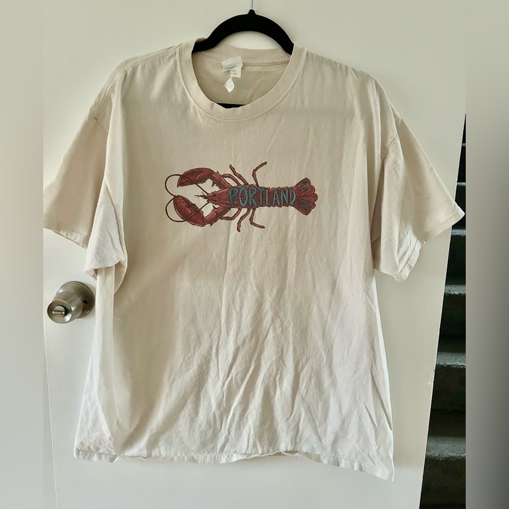 Portland Maine Lobster T shirt XL